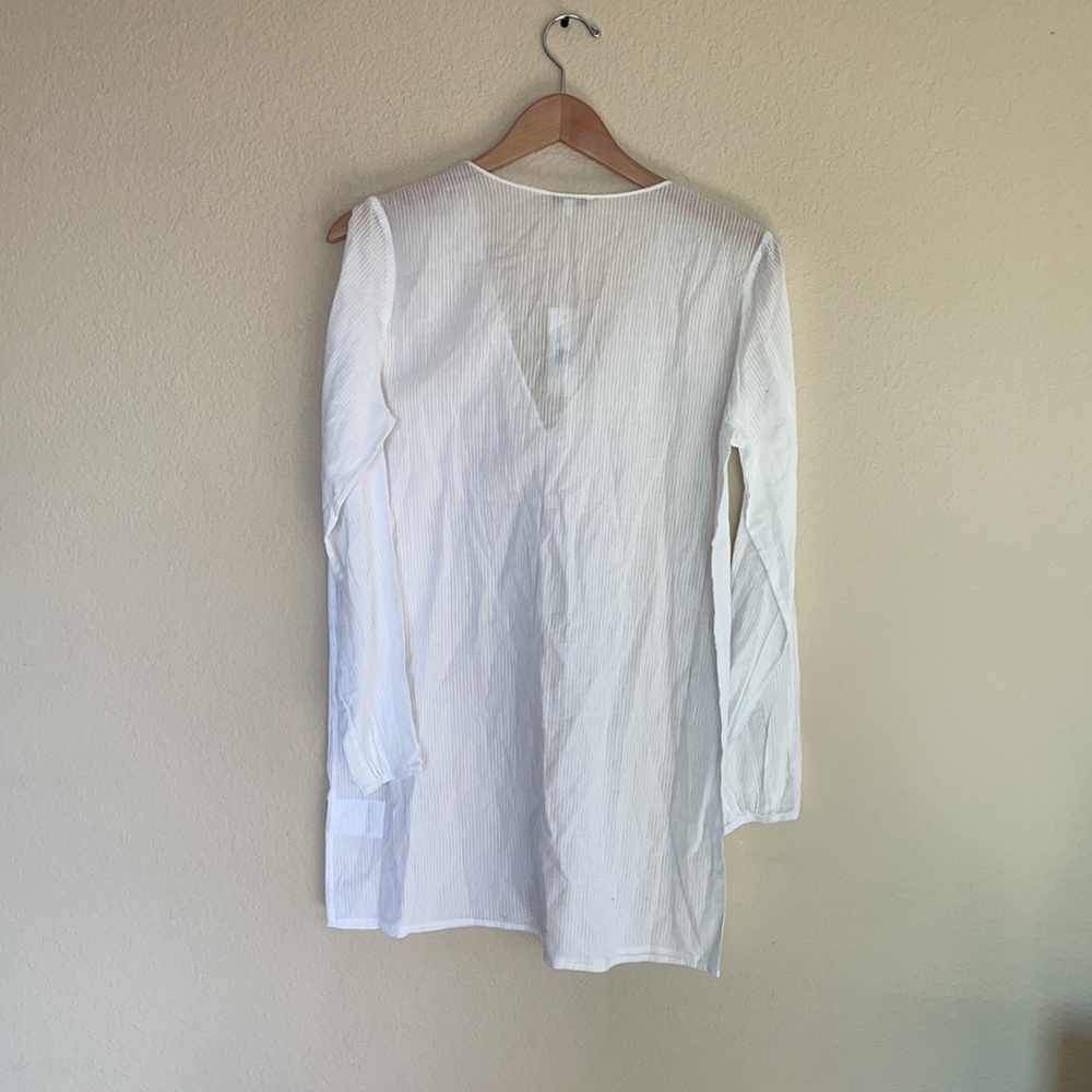 SOLD NWT Tavik Paige Swim Coverup White - Picture 5 of 5